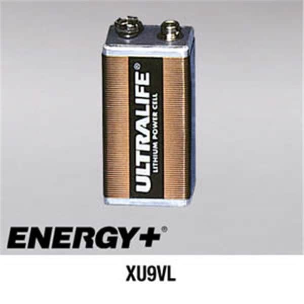 Fedco Batteries FedCo Batteries Compatible with Ultralife XU9VL 9 Volt Size Lithium Battery - 9.0V 1200mAh XU9VL - main